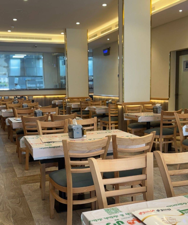 Teri Meri dining room with tables ready for guests